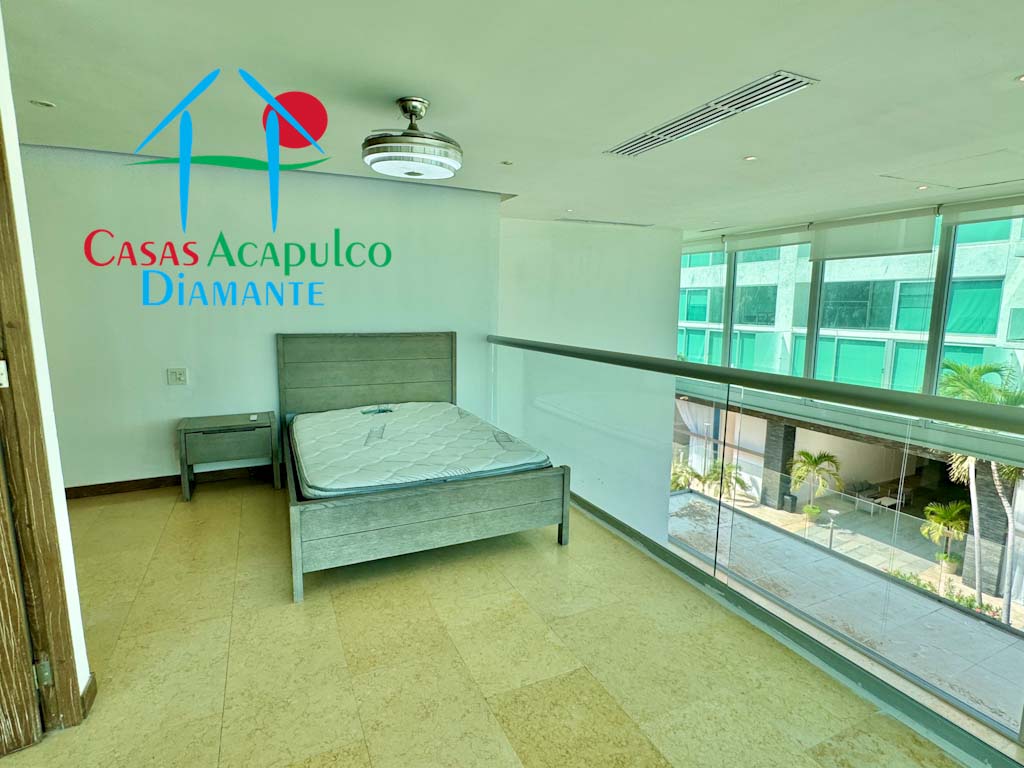 Península Loft 110 - Recámara tres (tapanco) 1